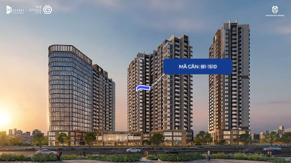 CHỈ CĂN B1-15-10 MASTERI COSMO CENTRAL NEXUS ZONE | BẤT ĐỘNG SẢN HOME PLUS